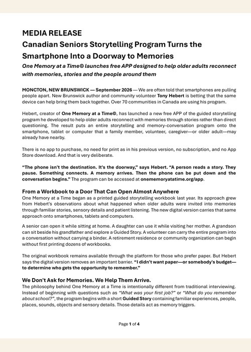 OMAAT September 2026 media release