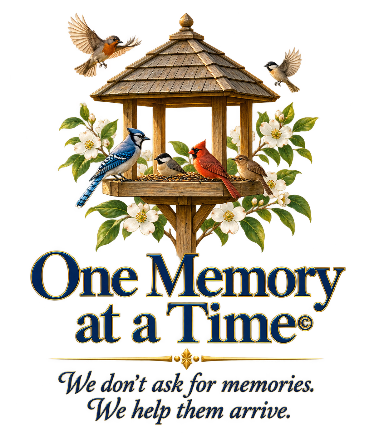 One Memory at a Time© — We don’t ask for memories. We help them arrive.
